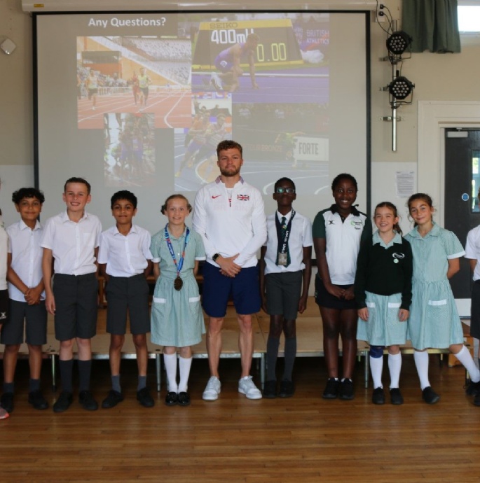 News » Team GB Athlete Josh Faulds Visits Crescent School